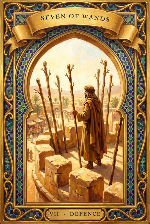 SEVEN OF WANDS