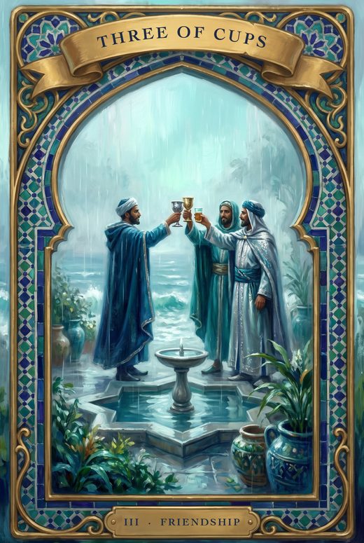 THREE OF CUPS