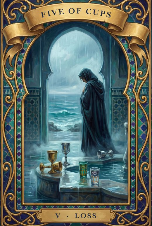 FIVE OF CUPS