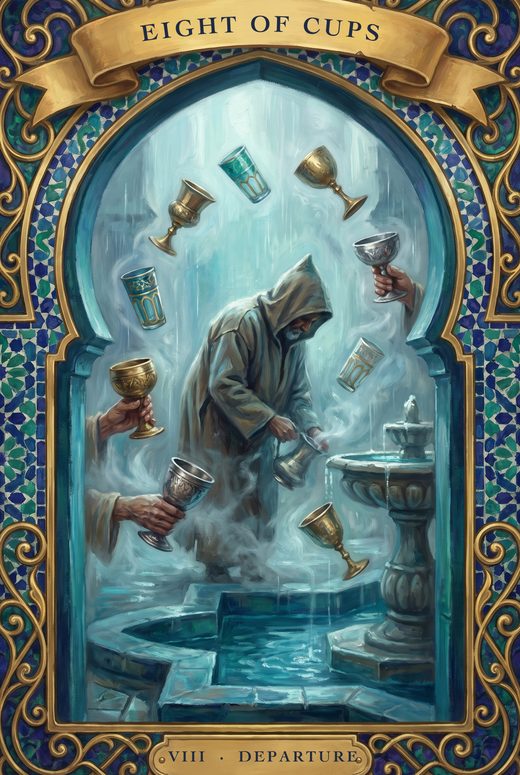 EIGHT OF CUPS