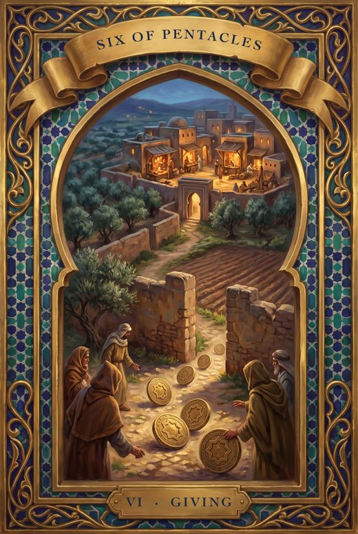SIX OF PENTACLES