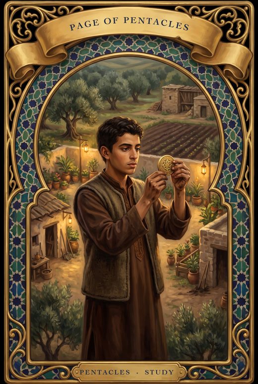 PAGE OF PENTACLES