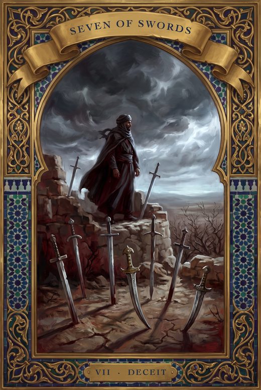 SEVEN OF SWORDS