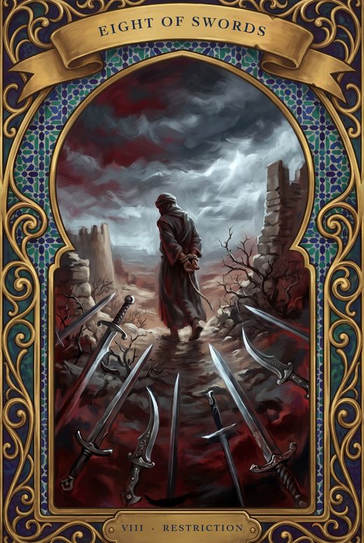 EIGHT OF SWORDS
